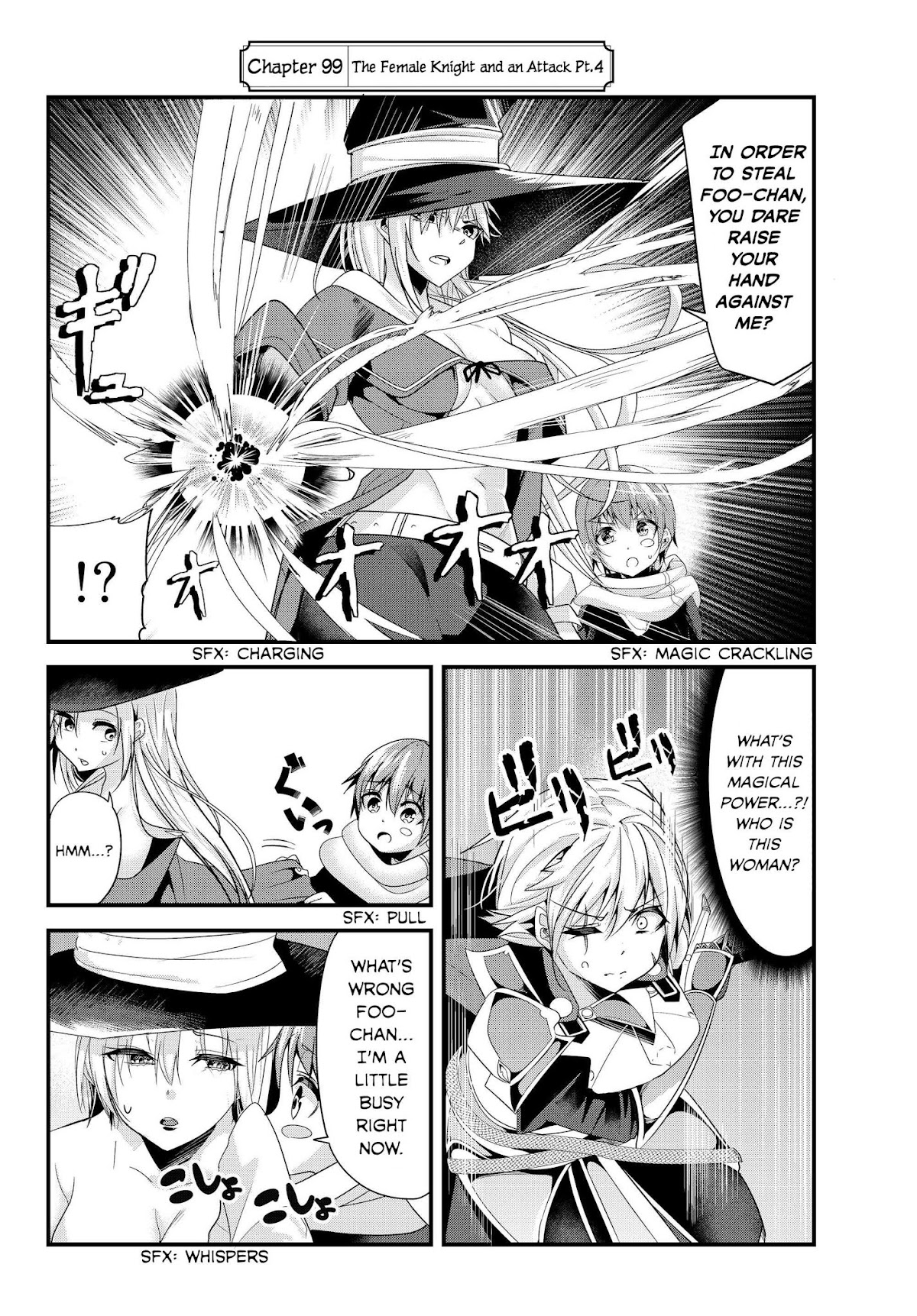 A Story About Treating a Female Knight Who Has Never Been Treated as a Woman as a Woman Chapter 99 page 2 - Chapter 99: The Female Knight and an Attack Pt.4