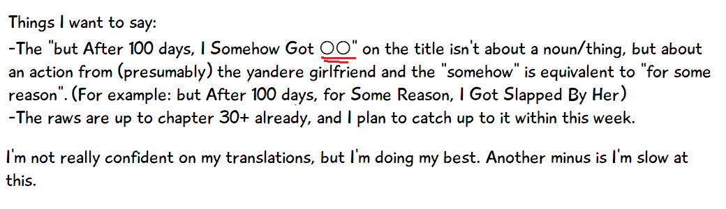 A Story About Wanting to Commit Suicide, but It's Scary so I Find a Yandere Girl to Kill Me, but After 100 days, I Somehow Got ○○ Chapter 2 page 1 - Chapter 2: Day 2