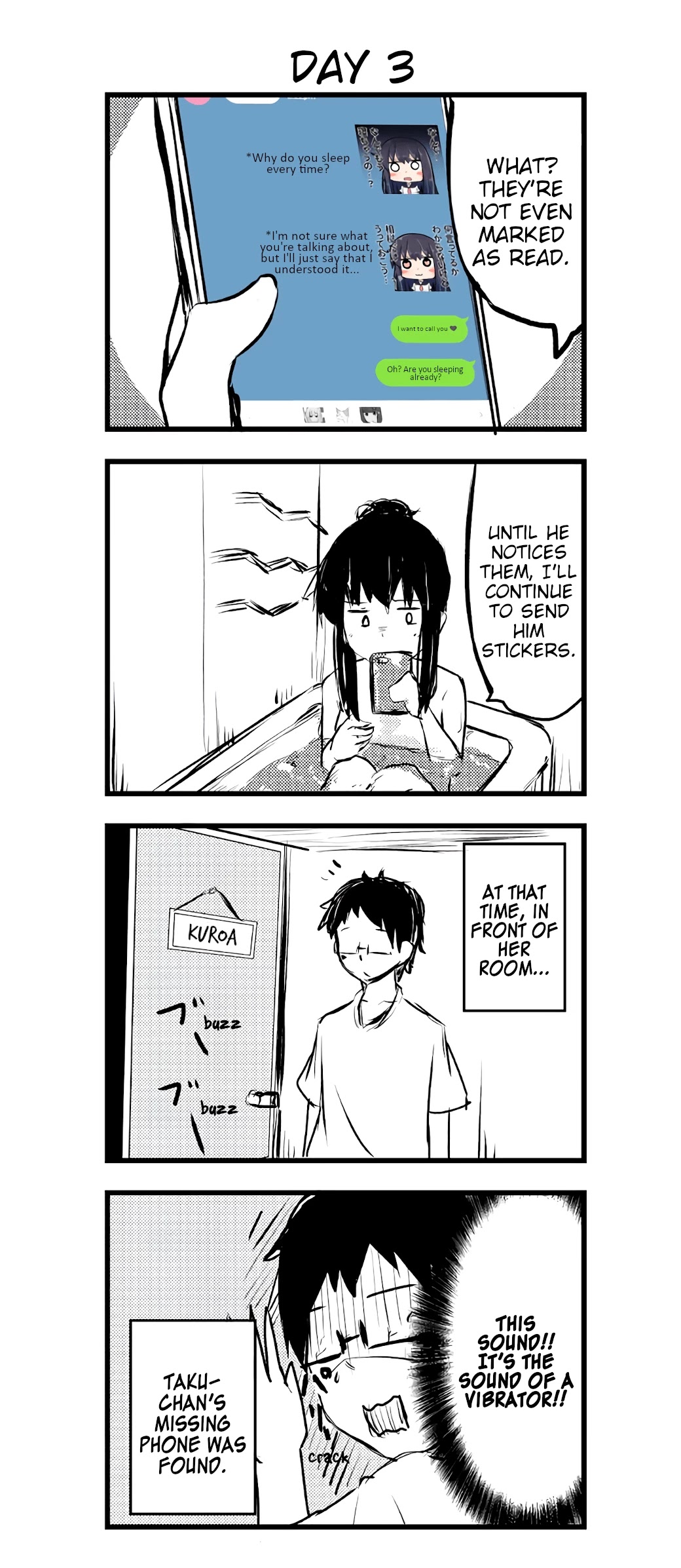 A Story About Wanting to Commit Suicide, but It's Scary so I Find a Yandere Girl to Kill Me, but After 100 days, I Somehow Got ○○ Chapter 3 page 1 - Chapter 3: Day 3
