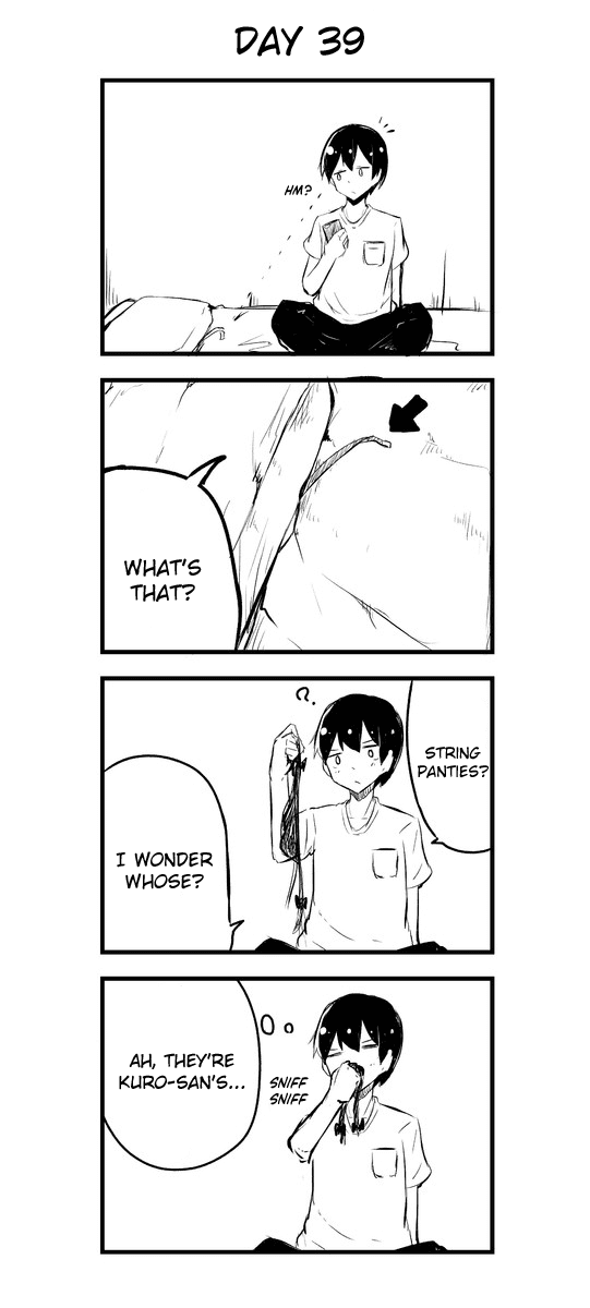 A Story About Wanting to Commit Suicide, but It's Scary so I Find a Yandere Girl to Kill Me, but After 100 days, I Somehow Got ○○ Chapter 39 page 1 - Chapter 39: Day 39