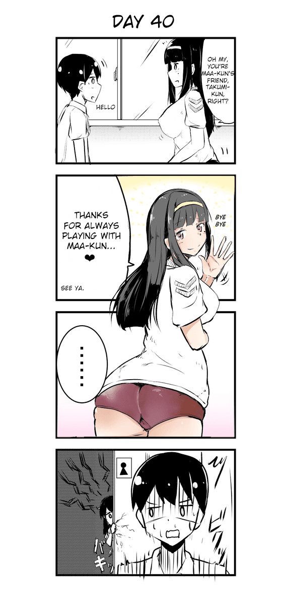 A Story About Wanting to Commit Suicide, but It's Scary so I Find a Yandere Girl to Kill Me, but After 100 days, I Somehow Got ○○ Chapter 40 page 1 - Chapter 40: Day 40