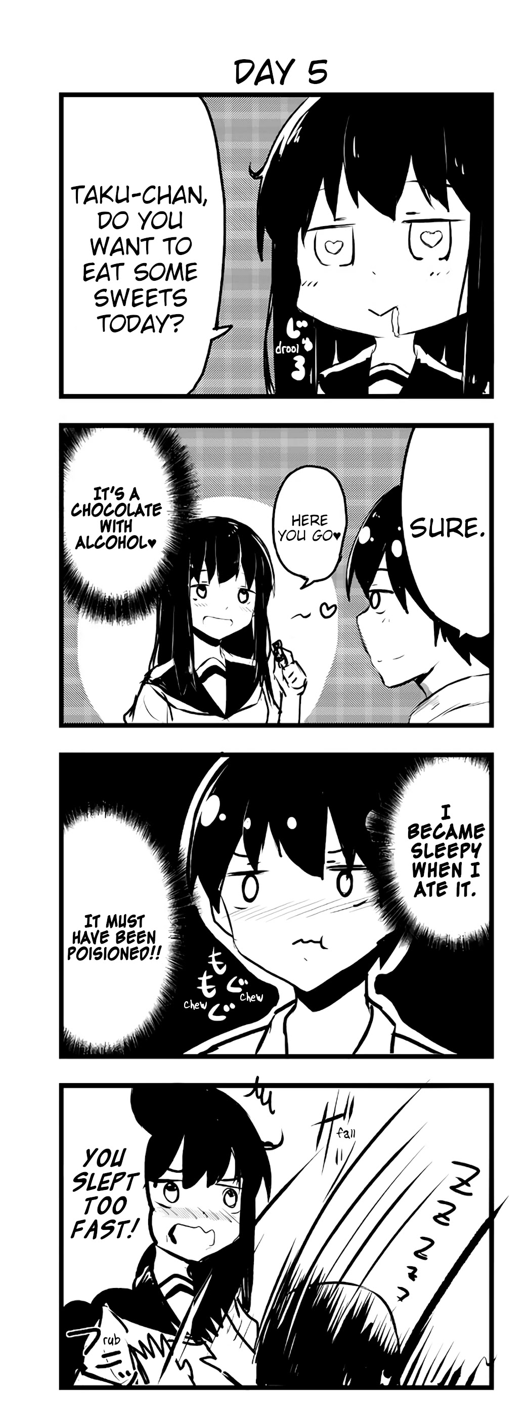 A Story About Wanting to Commit Suicide, but It's Scary so I Find a Yandere Girl to Kill Me, but After 100 days, I Somehow Got ○○ Chapter 5 page 1 - Chapter 5: Day 5