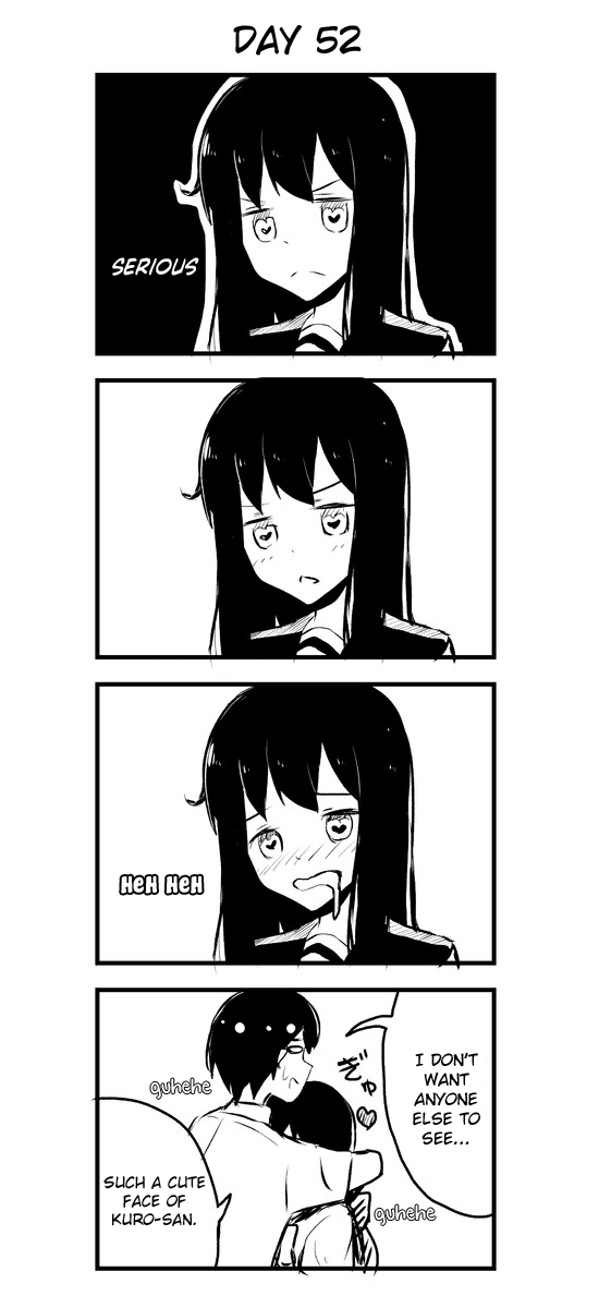 A Story About Wanting to Commit Suicide, but It's Scary so I Find a Yandere Girl to Kill Me, but After 100 days, I Somehow Got ○○ Chapter 52 page 1 - Chapter 52: Day 52
