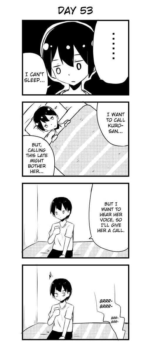 A Story About Wanting to Commit Suicide, but It's Scary so I Find a Yandere Girl to Kill Me, but After 100 days, I Somehow Got ○○ Chapter 53 page 1 - Chapter 53: Day 53