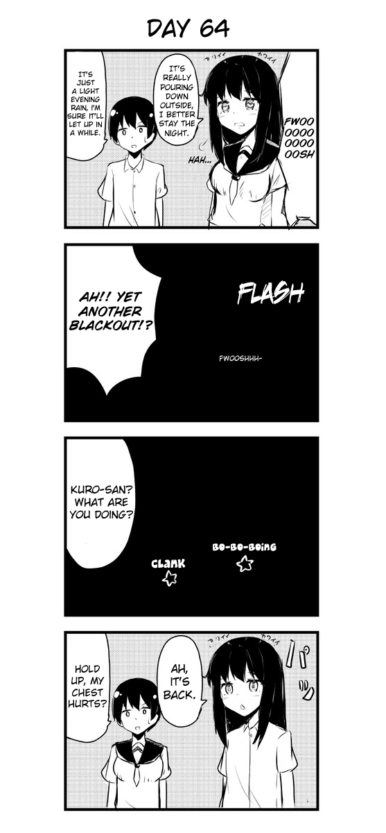 A Story About Wanting to Commit Suicide, but It's Scary so I Find a Yandere Girl to Kill Me, but After 100 days, I Somehow Got ○○ Chapter 64 page 1 - Chapter 64: Day 64