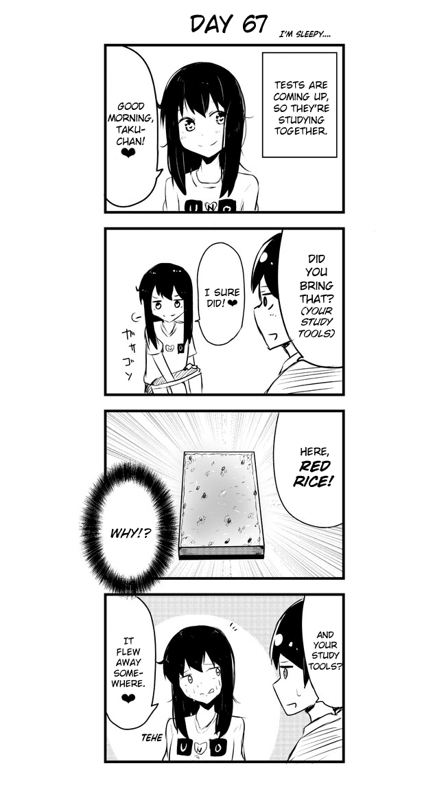 A Story About Wanting to Commit Suicide, but It's Scary so I Find a Yandere Girl to Kill Me, but After 100 days, I Somehow Got ○○ Chapter 67 page 2 - Chapter 67: Day 67