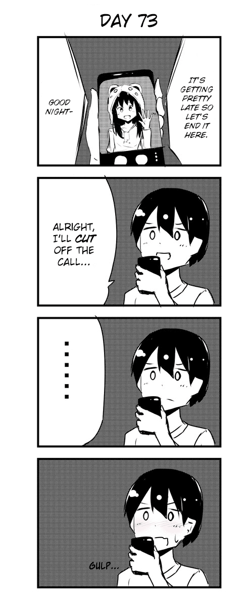 A Story About Wanting to Commit Suicide, but It's Scary so I Find a Yandere Girl to Kill Me, but After 100 days, I Somehow Got ○○ Chapter 73 page 1 - Chapter 73: Day 73