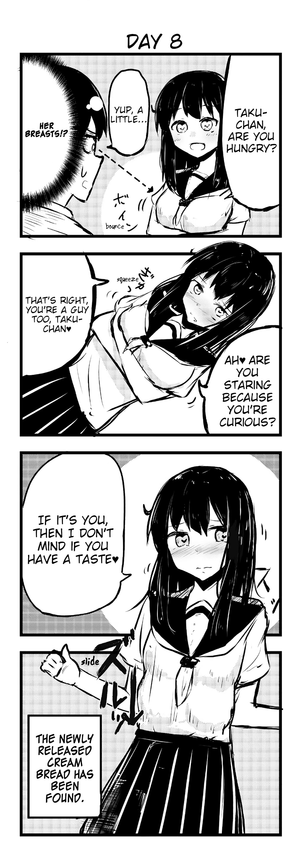 A Story About Wanting to Commit Suicide, but It's Scary so I Find a Yandere Girl to Kill Me, but After 100 days, I Somehow Got ○○ Chapter 8 page 1 - Chapter 8: Day 8