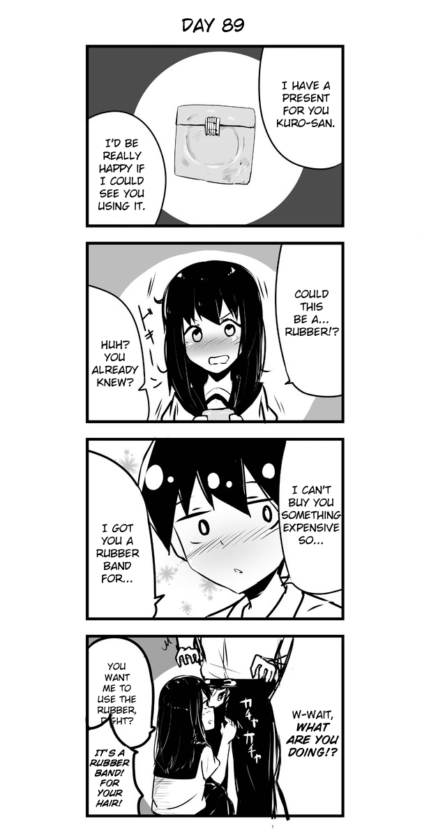 A Story About Wanting to Commit Suicide, but It's Scary so I Find a Yandere Girl to Kill Me, but After 100 days, I Somehow Got ○○ Chapter 89 page 1 - Chapter 89: Day 89