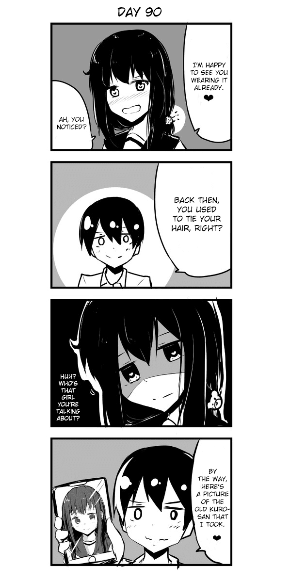 A Story About Wanting to Commit Suicide, but It's Scary so I Find a Yandere Girl to Kill Me, but After 100 days, I Somehow Got ○○ Chapter 90 page 1 - Chapter 90: Day 90