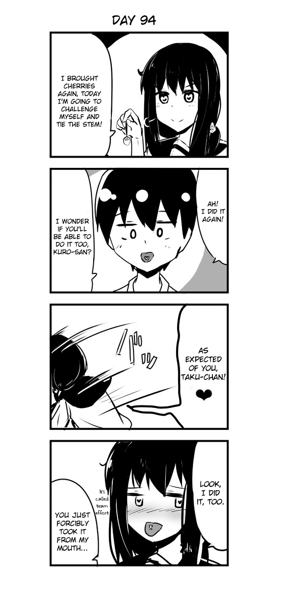 A Story About Wanting to Commit Suicide, but It's Scary so I Find a Yandere Girl to Kill Me, but After 100 days, I Somehow Got ○○ Chapter 94 page 1 - Chapter 94: Day 94