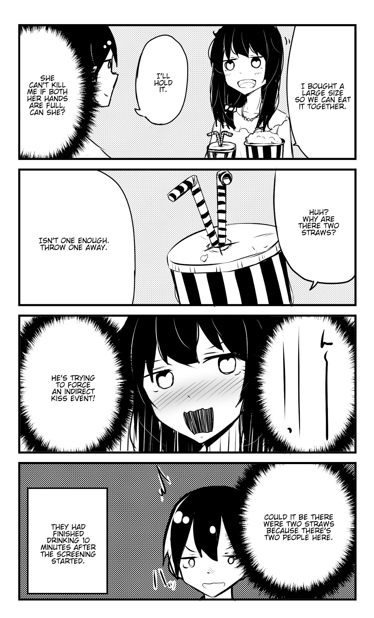 A Story About Wanting To Commit Suicide, But It's Scary So I Find A Yandere Girl To Kill Me, But It Doesn't Work Chapter 14 page 1 - Chapter 14