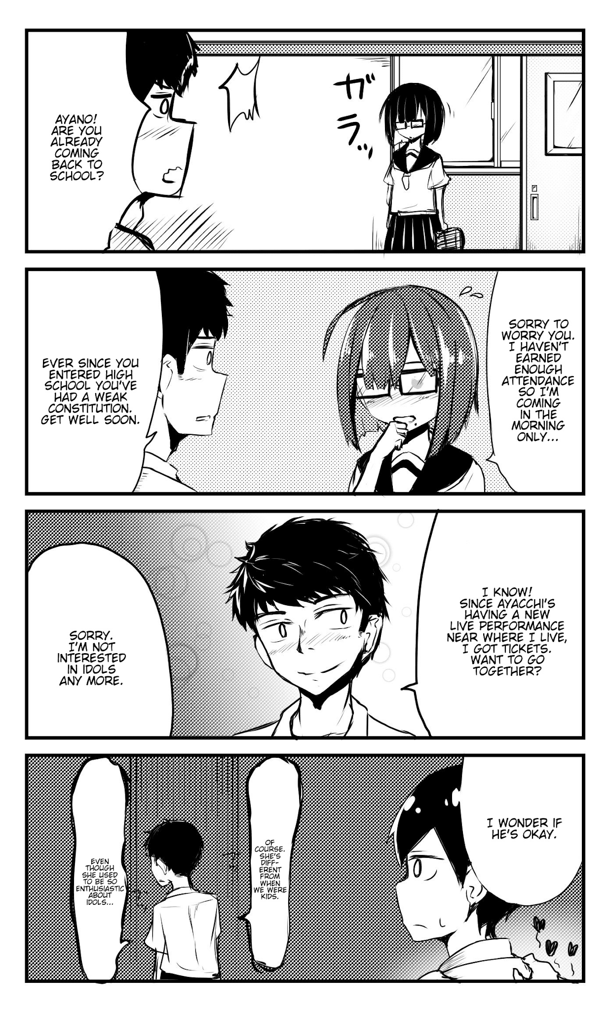 A Story About Wanting To Commit Suicide, But It's Scary So I Find A Yandere Girl To Kill Me, But It Doesn't Work Chapter 28 page 1 - Chapter 28