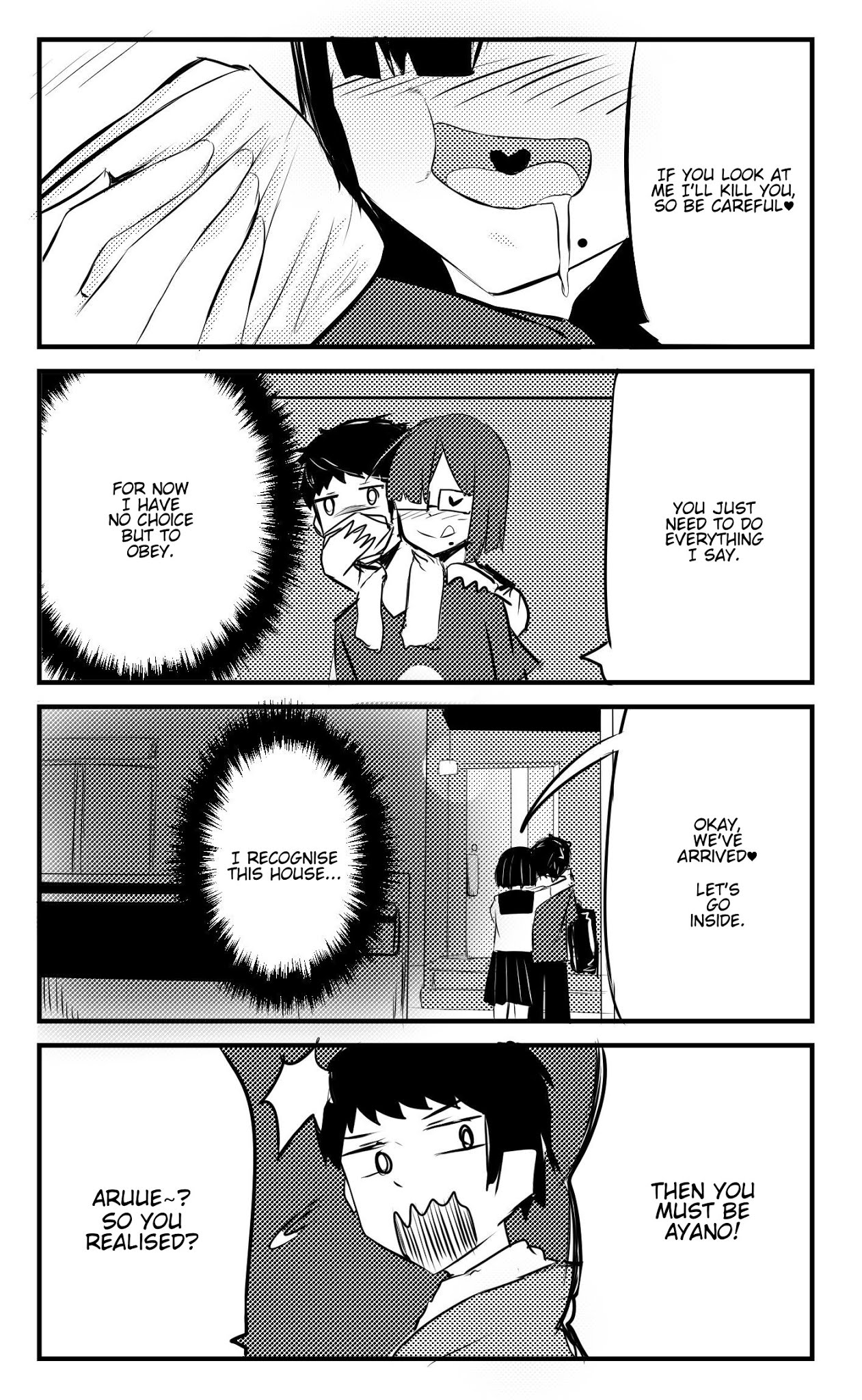 A Story About Wanting To Commit Suicide, But It's Scary So I Find A Yandere Girl To Kill Me, But It Doesn't Work Chapter 35 page 1 - Chapter 35