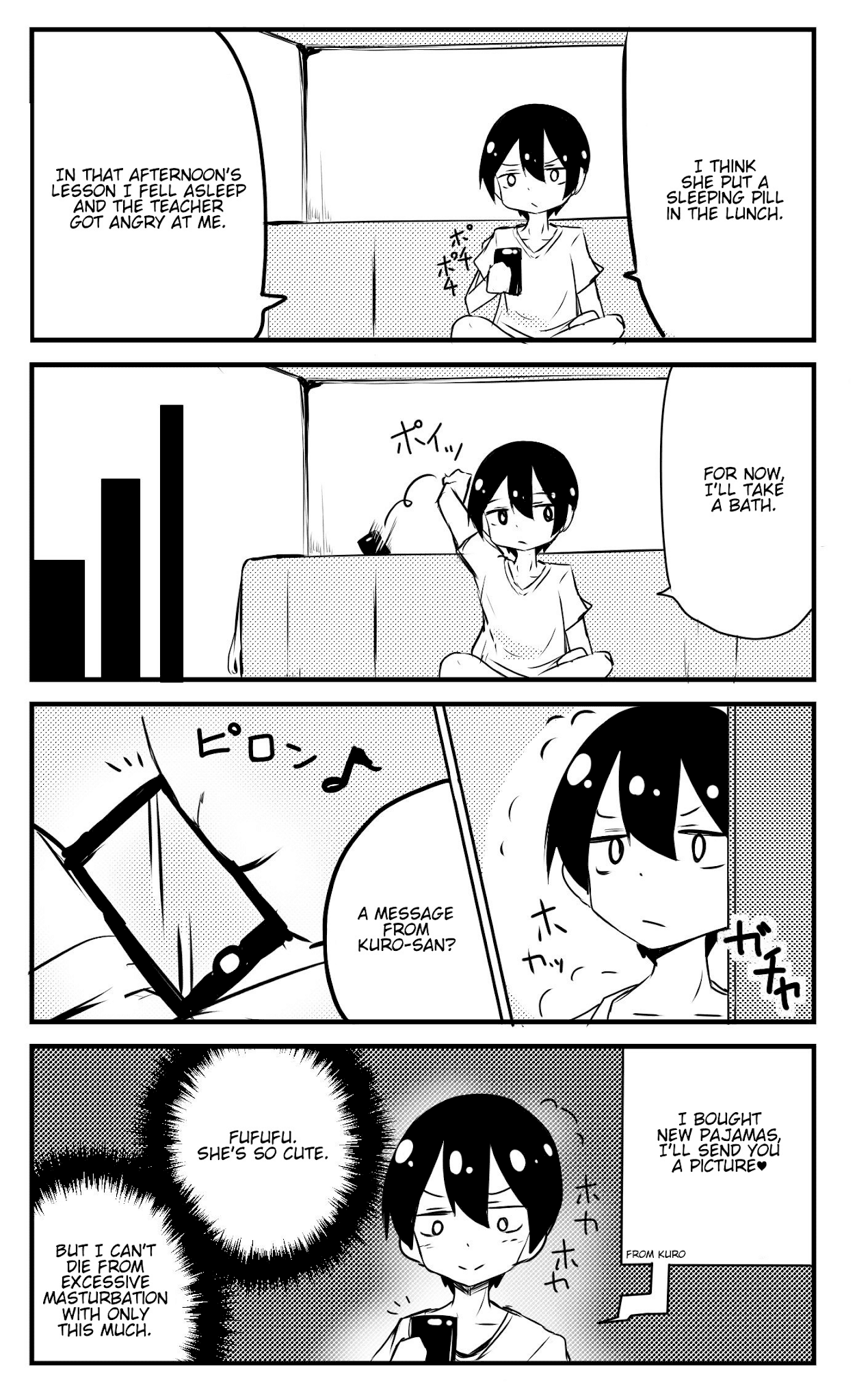 A Story About Wanting To Commit Suicide, But It's Scary So I Find A Yandere Girl To Kill Me, But It Doesn't Work Chapter 4 page 1 - Chapter 4