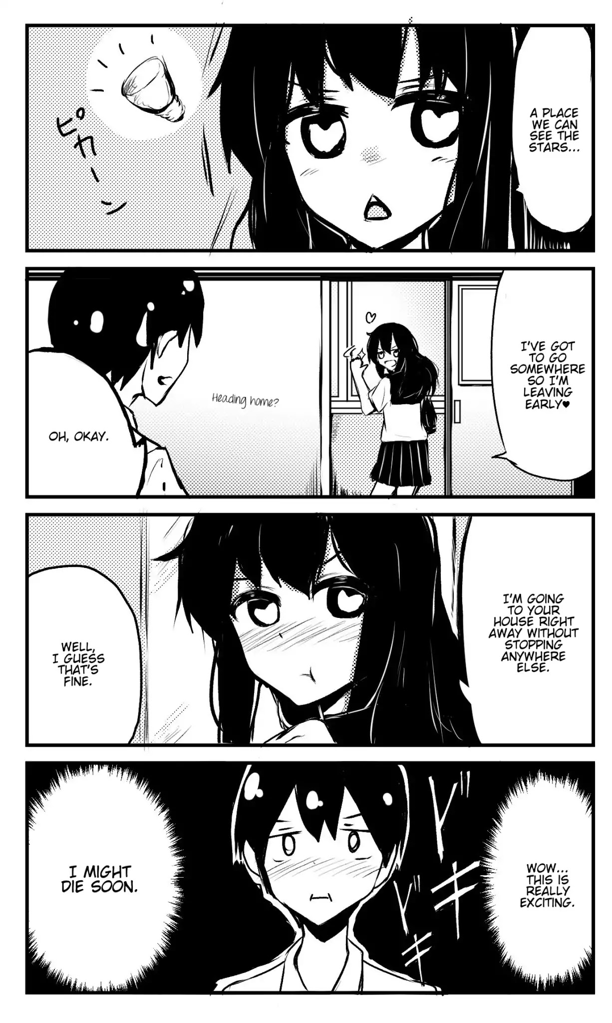 A Story About Wanting To Commit Suicide, But It's Scary So I Find A Yandere Girl To Kill Me, But It Doesn't Work Chapter 41 page 1 - Chapter 41
