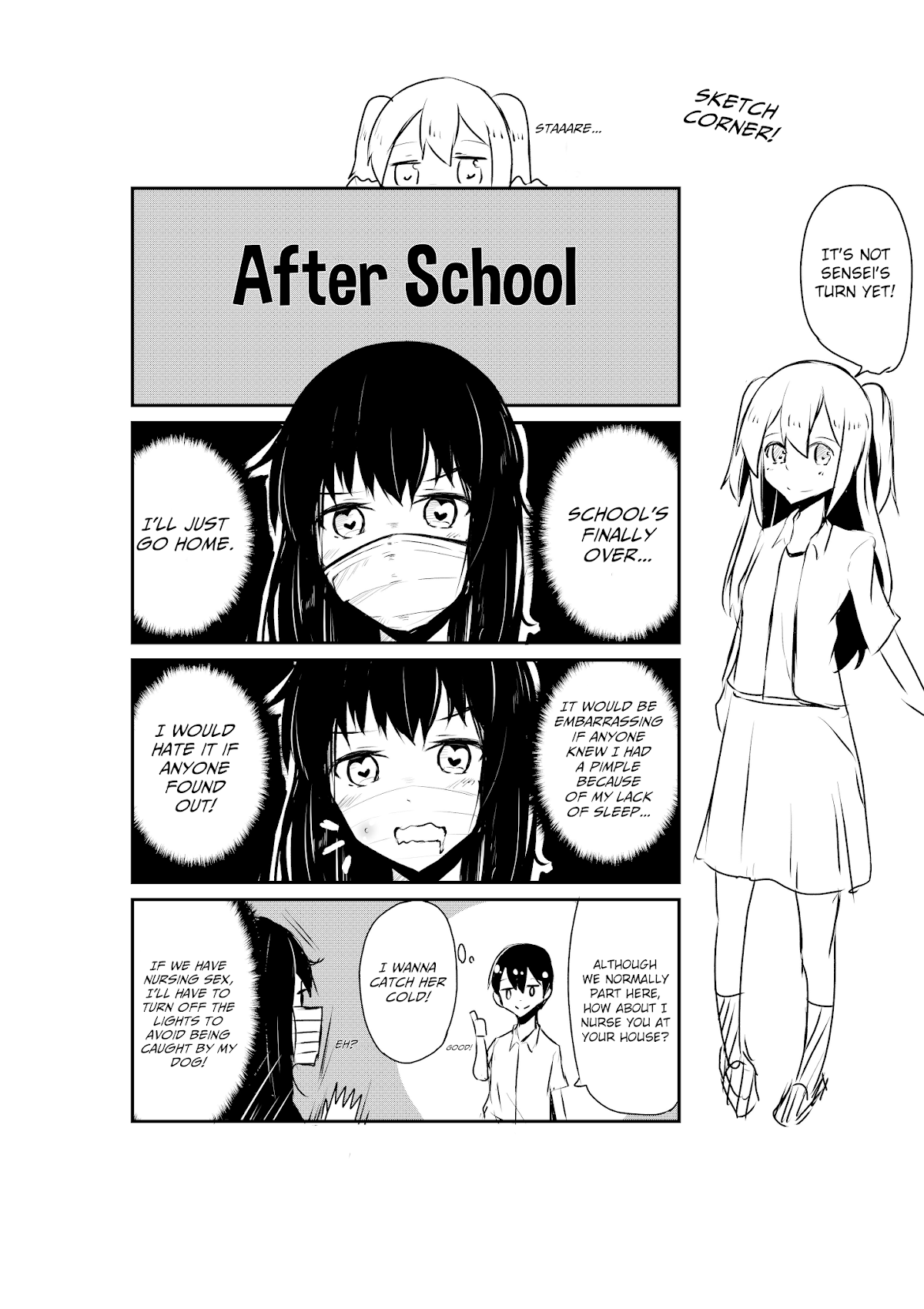 A Story About Wanting To Commit Suicide, But It's Scary So I Find A Yandere Girl To Kill Me, But It Doesn't Work Chapter 50 page 1 - Chapter 50