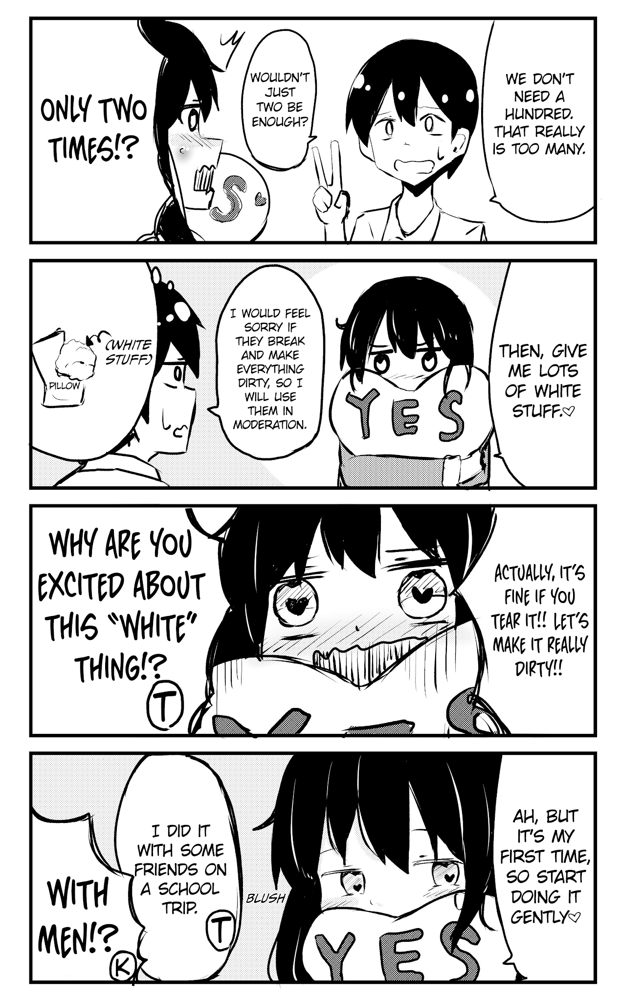 A Story About Wanting To Commit Suicide, But It's Scary So I Find A Yandere Girl To Kill Me, But It Doesn't Work Chapter 52 page 1 - Chapter 52