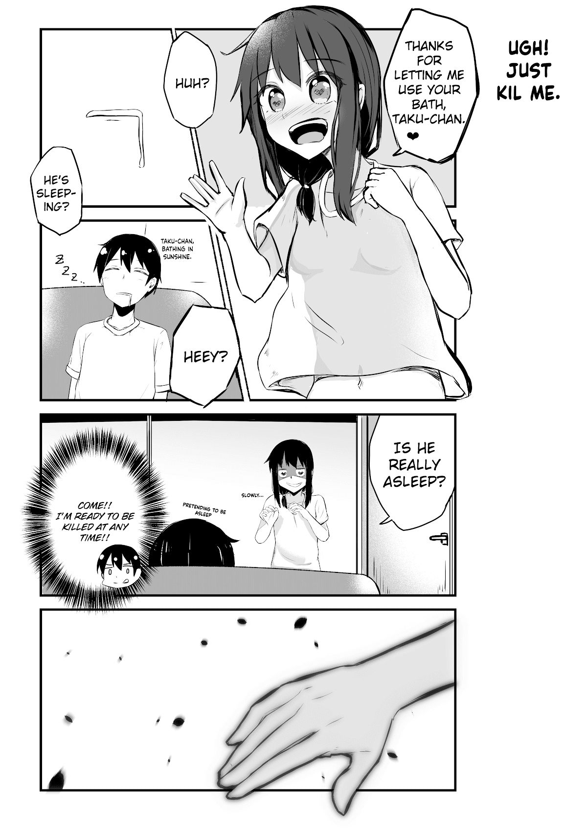A Story About Wanting To Commit Suicide, But It's Scary So I Find A Yandere Girl To Kill Me, But It Doesn't Work Chapter 83 page 1 - Chapter 83