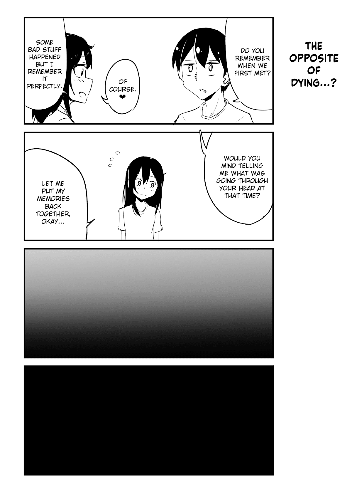 A Story About Wanting To Commit Suicide, But It's Scary So I Find A Yandere Girl To Kill Me, But It Doesn't Work Chapter 88 page 1 - Chapter 88