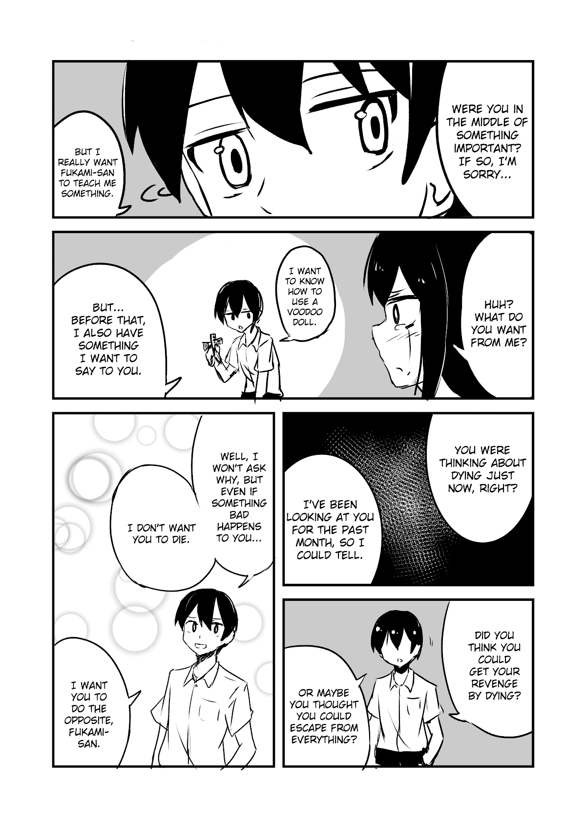 A Story About Wanting To Commit Suicide, But It's Scary So I Find A Yandere Girl To Kill Me, But It Doesn't Work Chapter 88 page 15 - Chapter 88