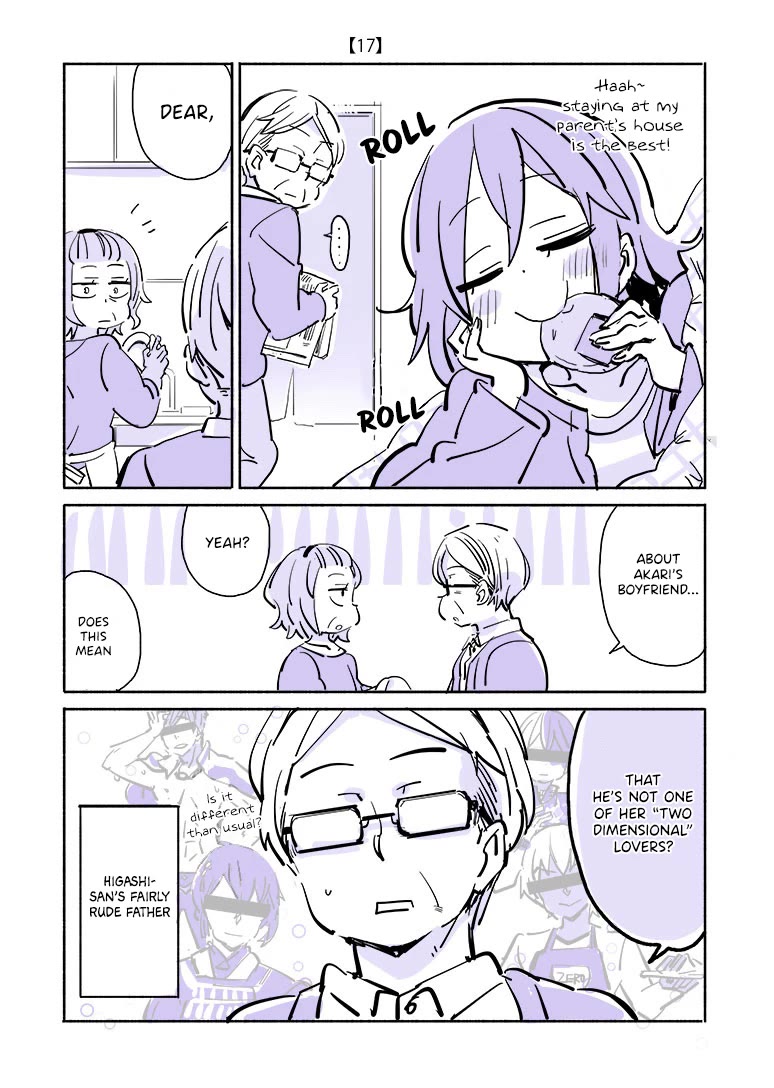 A Story of a Person Who Made a Lover for the First Time at a University Chapter 17.5 page 1 - Chapter 17.5: Omake