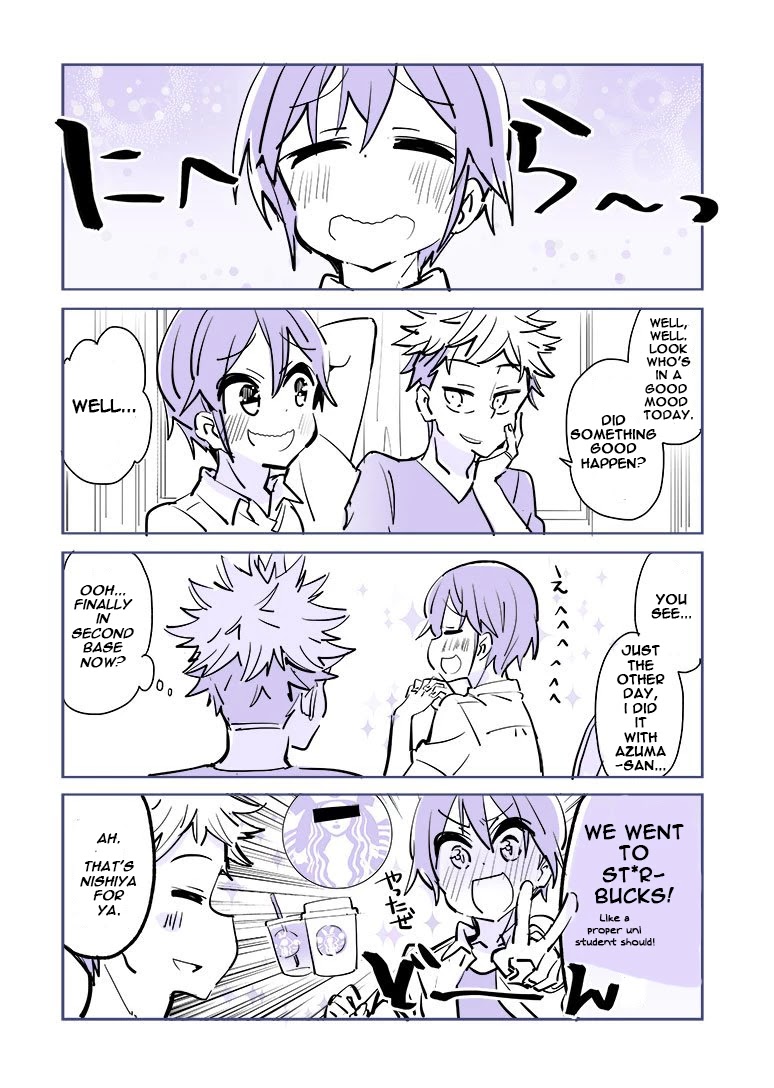 A Story of a Person Who Made a Lover for the First Time at a University Chapter 5 page 1 - Chapter 5