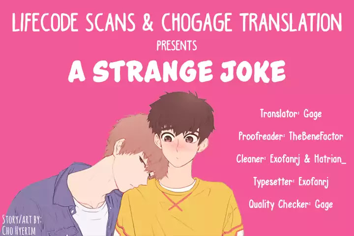 A Strange Joke Chapter 0 page 1 - Chapter 0: Prologue