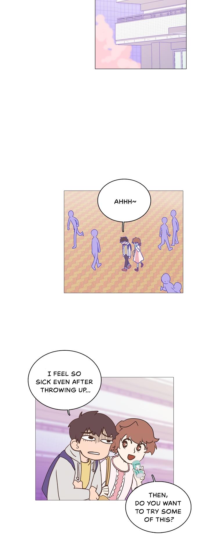 A Strange Joke Chapter 2 page 17 - Chapter 2: Let’s eat together
