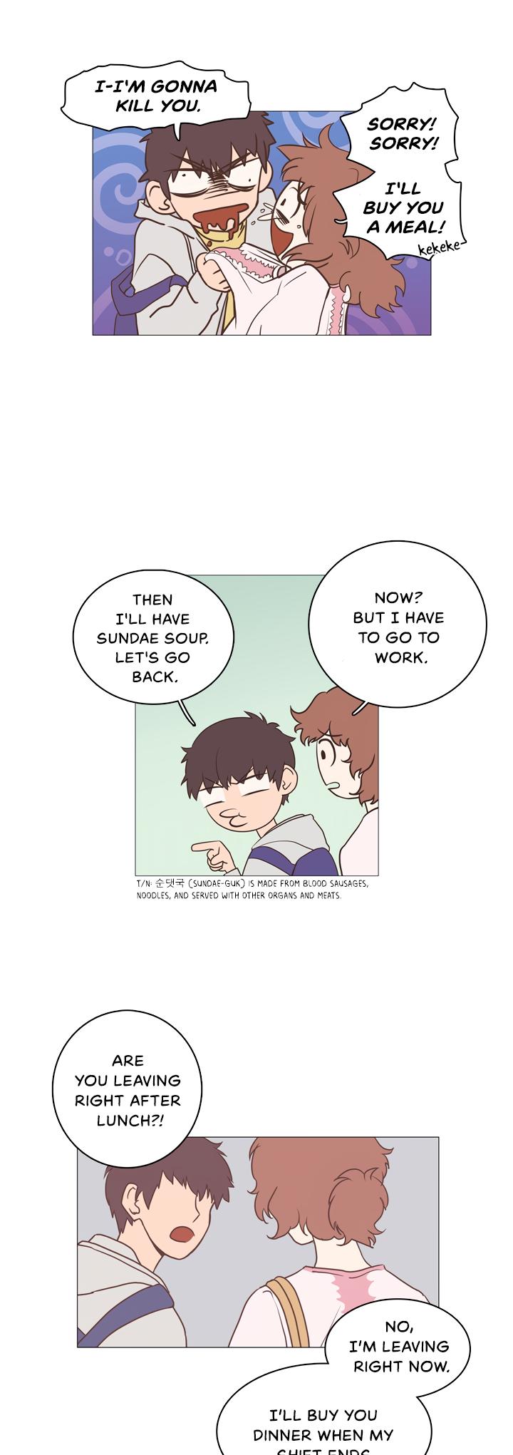 A Strange Joke Chapter 2 page 20 - Chapter 2: Let’s eat together