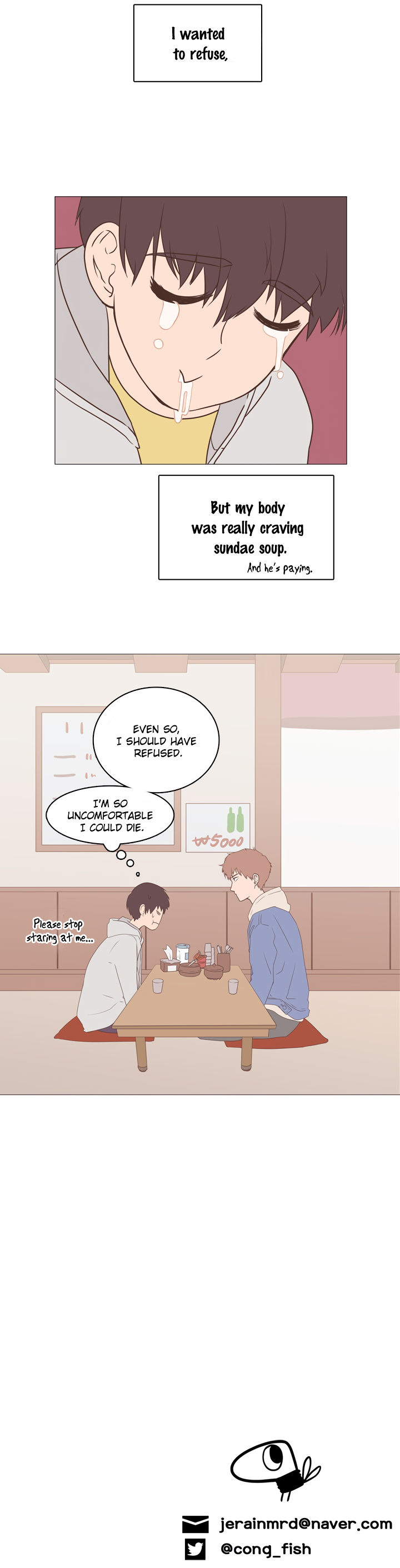 A Strange Joke Chapter 2 page 30 - Chapter 2: Let’s eat together
