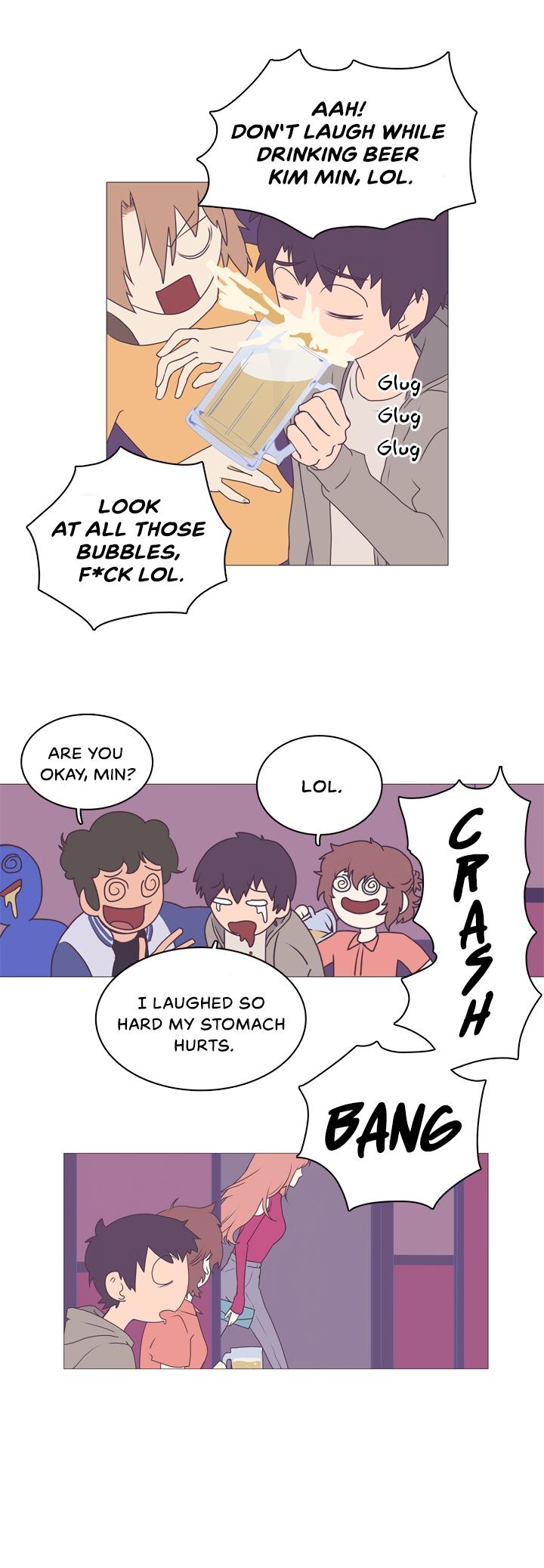 A Strange Joke Chapter 2 page 8 - Chapter 2: Let’s eat together