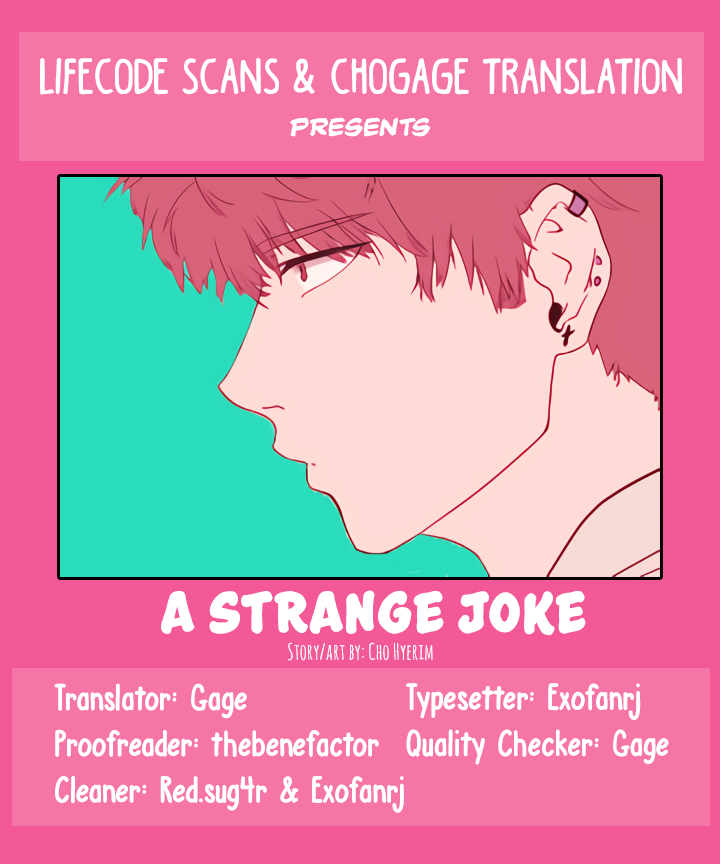 A Strange Joke Chapter 3 page 1 - Chapter 3: Bonding