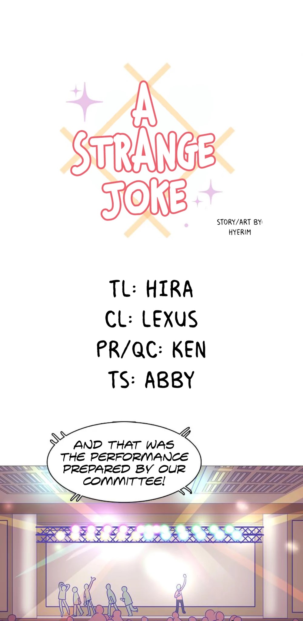 A Strange Joke Chapter 8 page 4 - Chapter 8