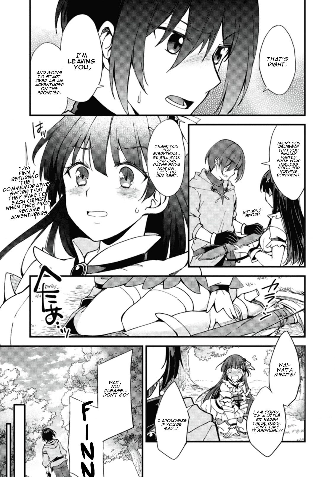 A Sword Master Childhood Friend Power Harassed Me Harshly, So I Broke Off Our Relationship And Make A Fresh Start At The Frontier As A Magic Swordsman. Chapter 1 page 12 - Chapter 1