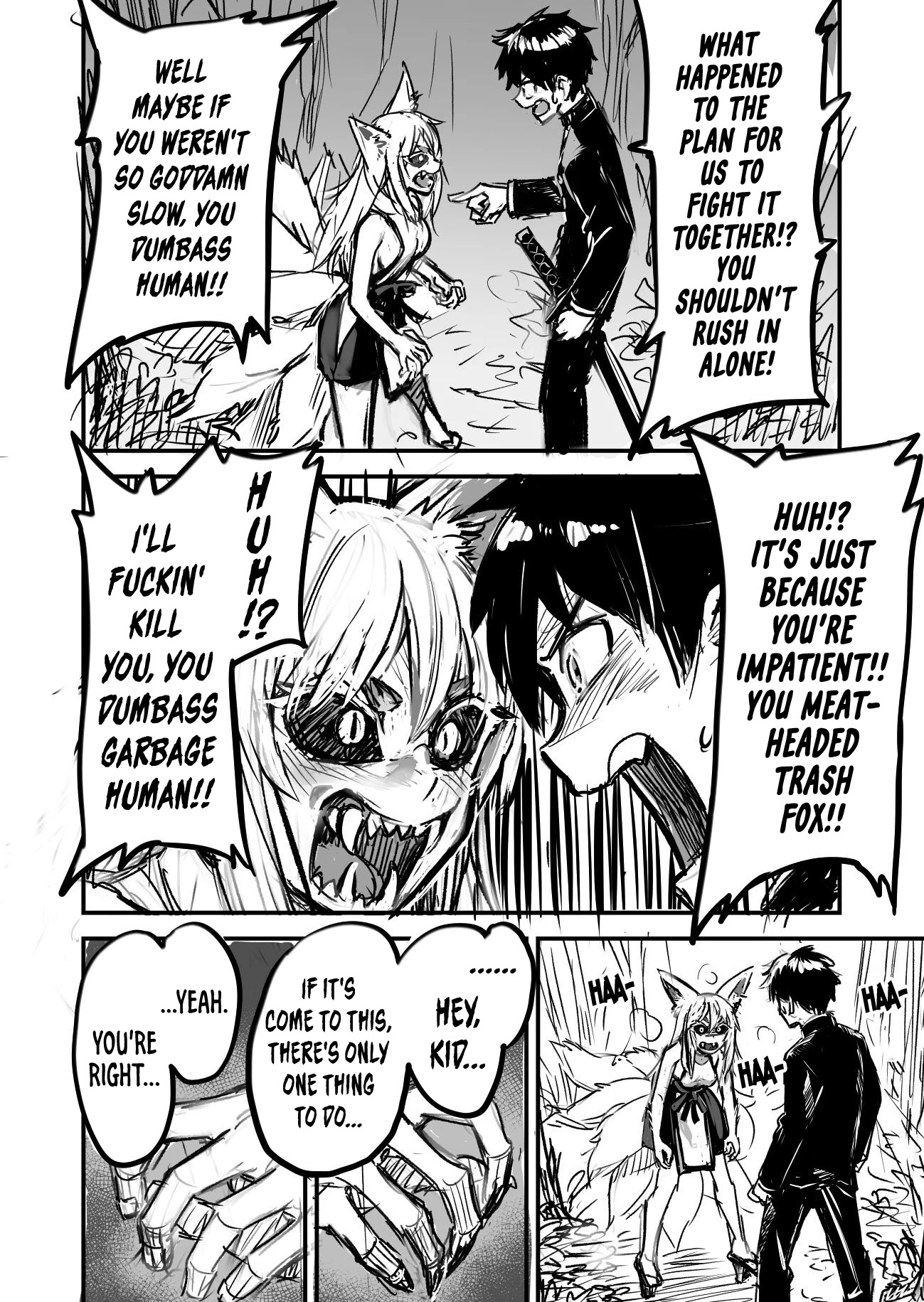 A Tale of Being Eaten by a Man-Eating Youkai Chapter 2 page 2 - Chapter 2: Flirting with a Dangerous Youkai