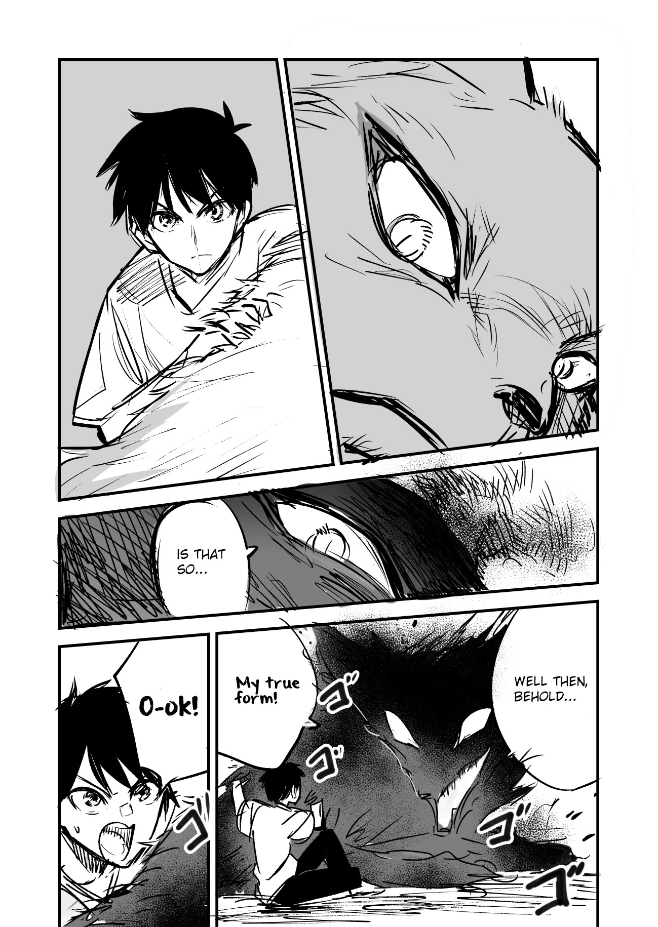 A Tale of Being Eaten by a Man-Eating Youkai Chapter 3 page 10 - Chapter 3: True Form