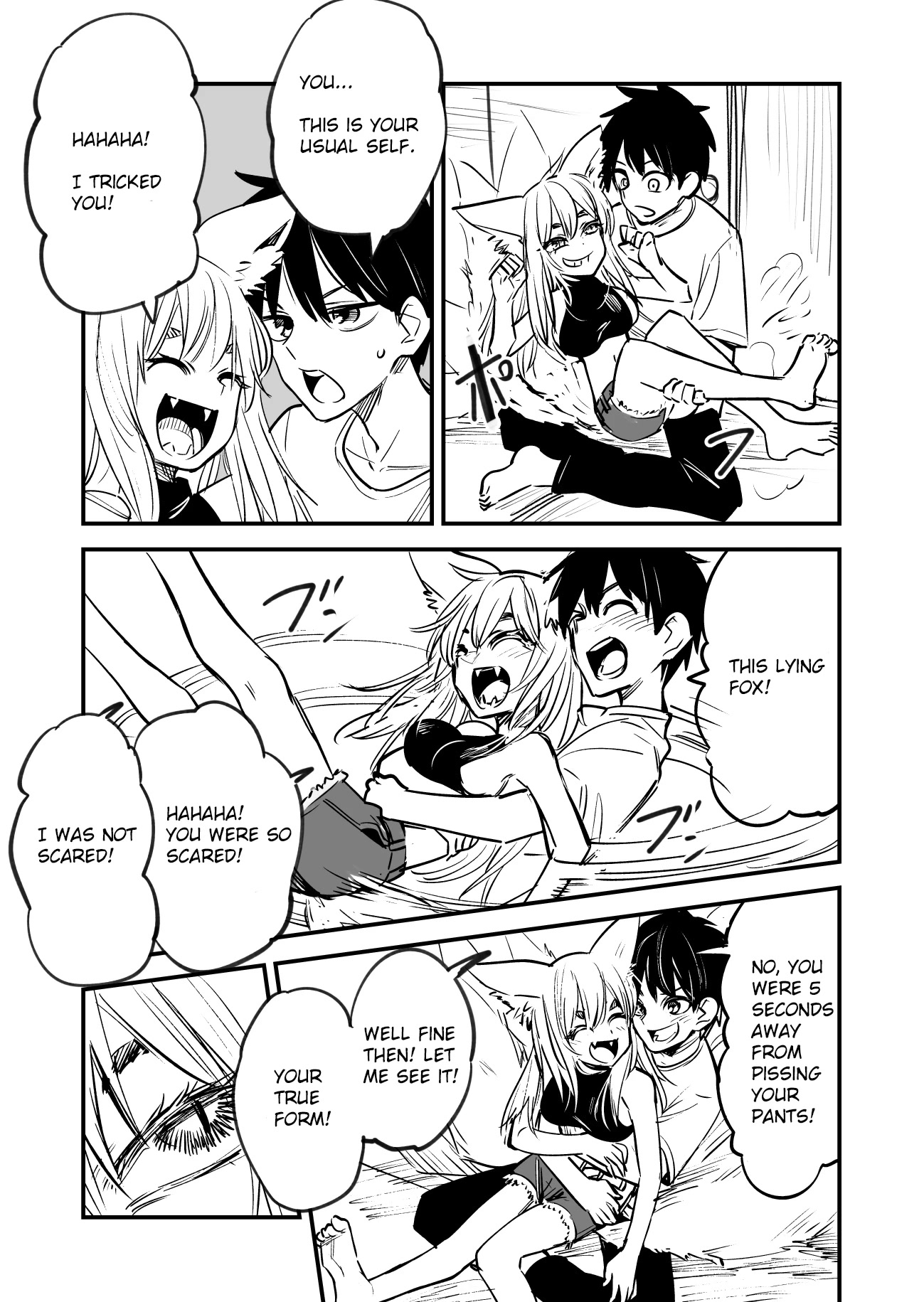 A Tale of Being Eaten by a Man-Eating Youkai Chapter 3 page 12 - Chapter 3: True Form