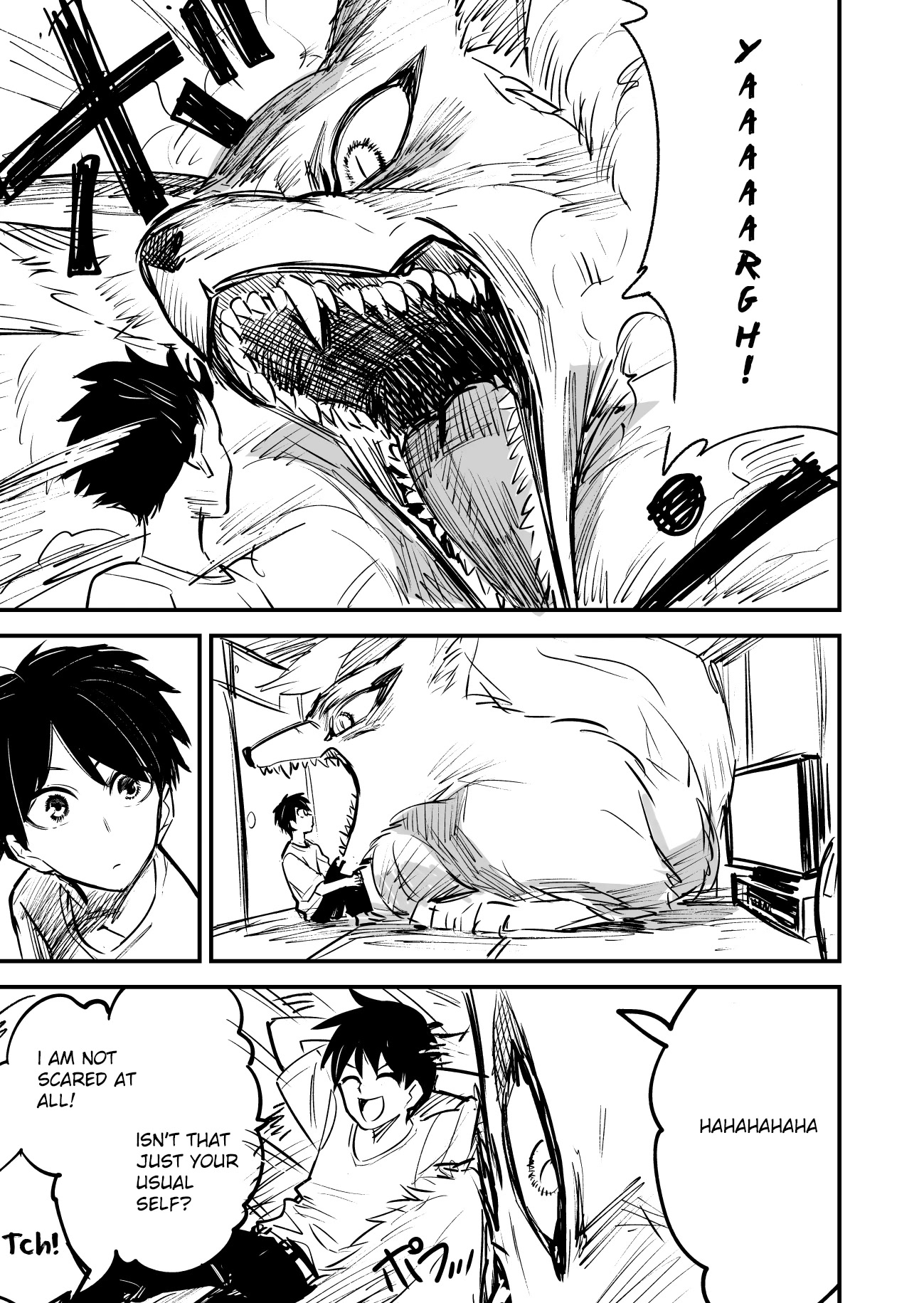 A Tale of Being Eaten by a Man-Eating Youkai Chapter 3 page 4 - Chapter 3: True Form