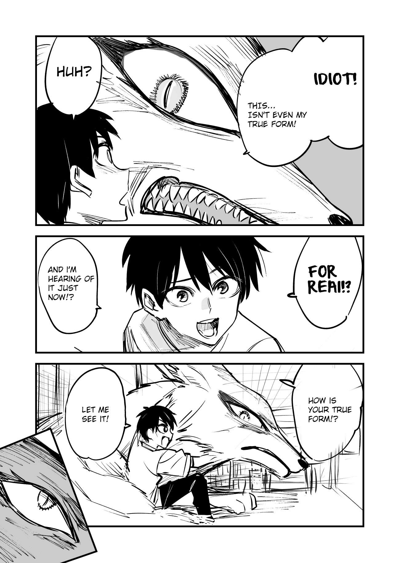 A Tale of Being Eaten by a Man-Eating Youkai Chapter 3 page 6 - Chapter 3: True Form
