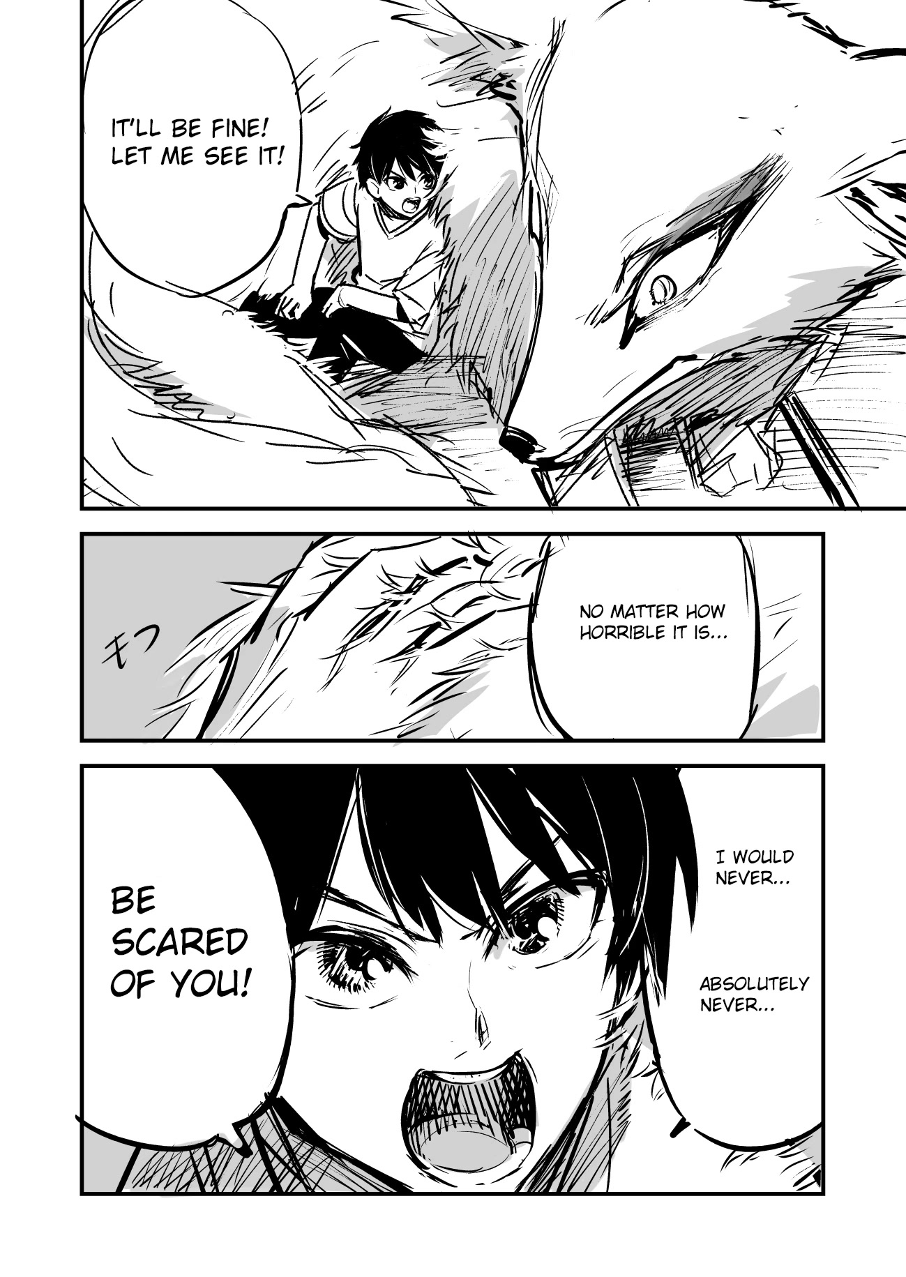 A Tale of Being Eaten by a Man-Eating Youkai Chapter 3 page 9 - Chapter 3: True Form