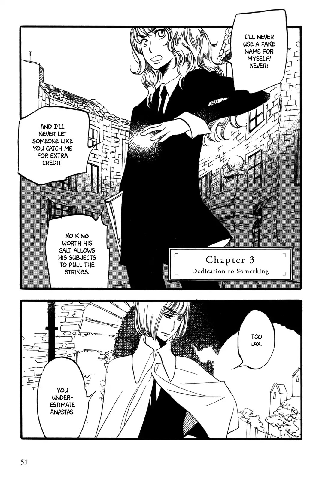 A Tale of Royal Disturbance: Now He's Gone from Echo Valley Chapter 3 page 2 - Chapter 3: Dedication to Something