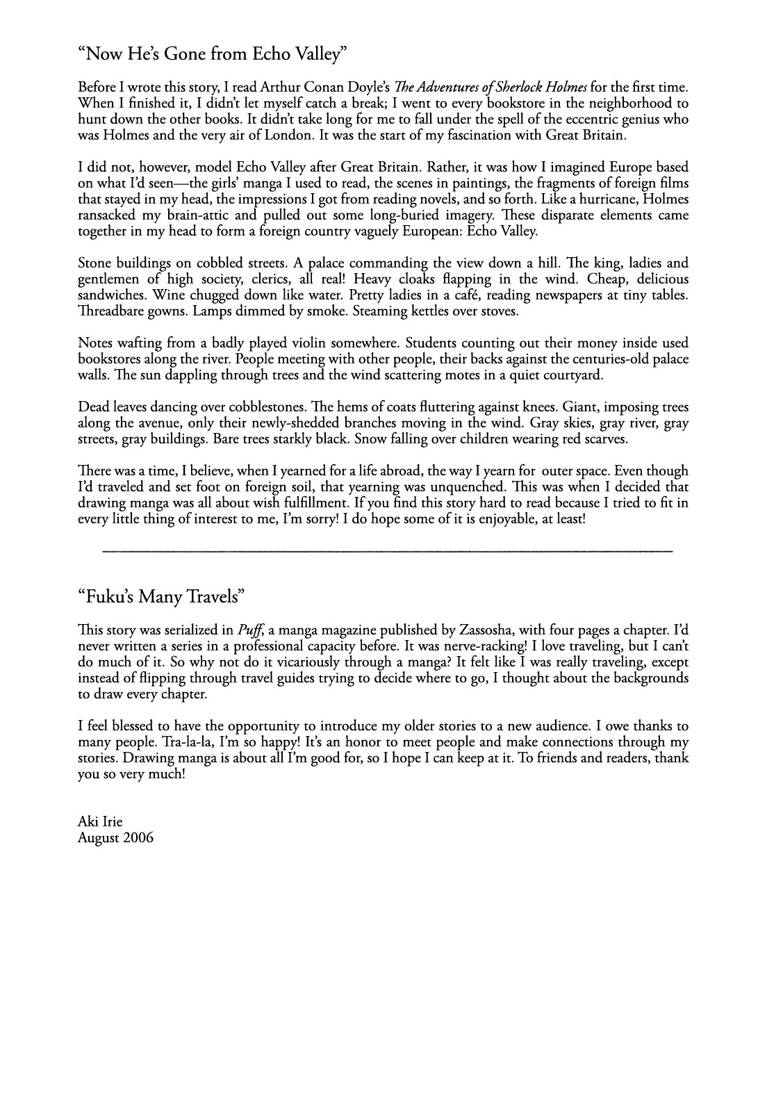 A Tale of Royal Disturbance: Now He's Gone from Echo Valley Chapter 7 page 53 - Chapter 7: Fuku’s Many Travels [END]