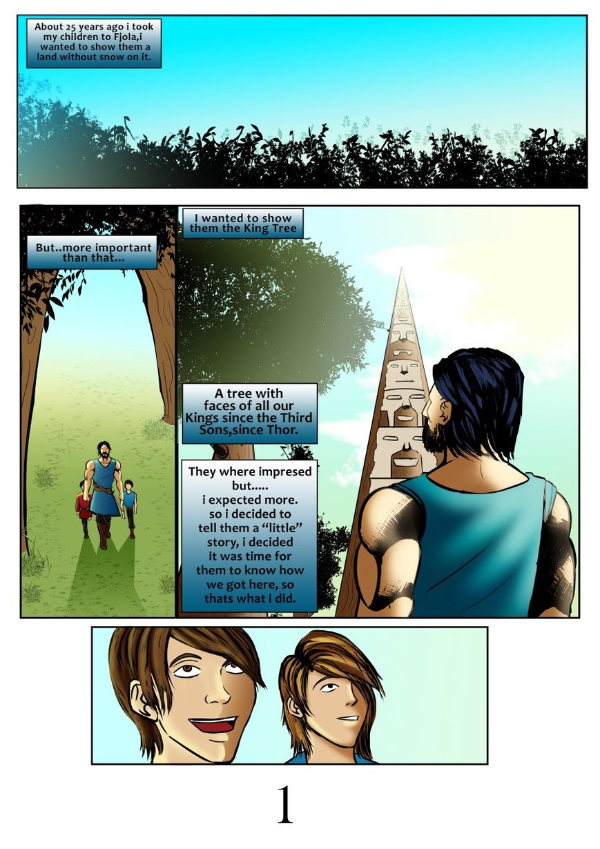 A Tale shaped in Ice Chapter 2 page 2 - Chapter 2 : Origin