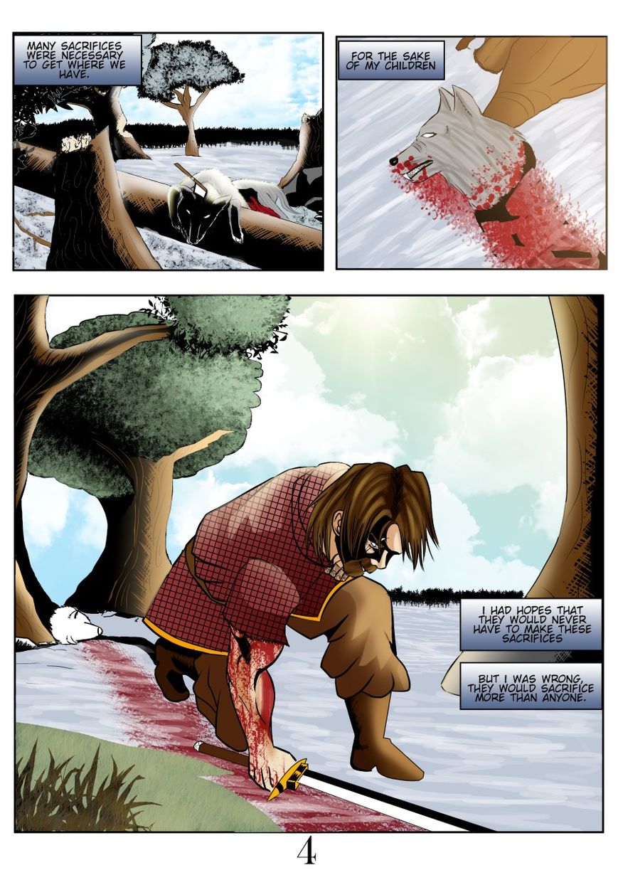 A Tale shaped in Ice Chapter 2 page 5 - Chapter 2 : Origin