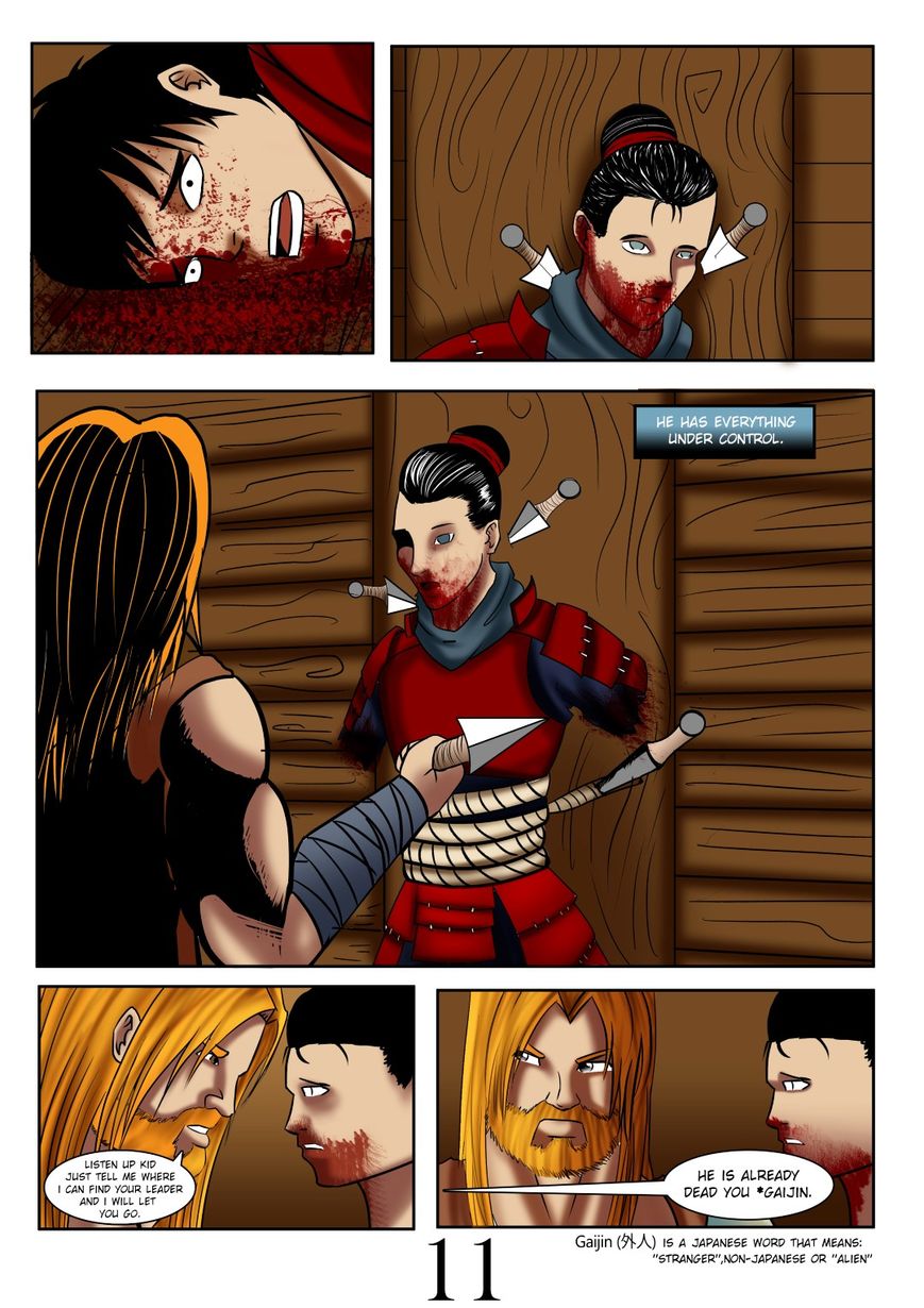 A Tale shaped in Ice Chapter 3 page 12 - Chapter 3 : Scar