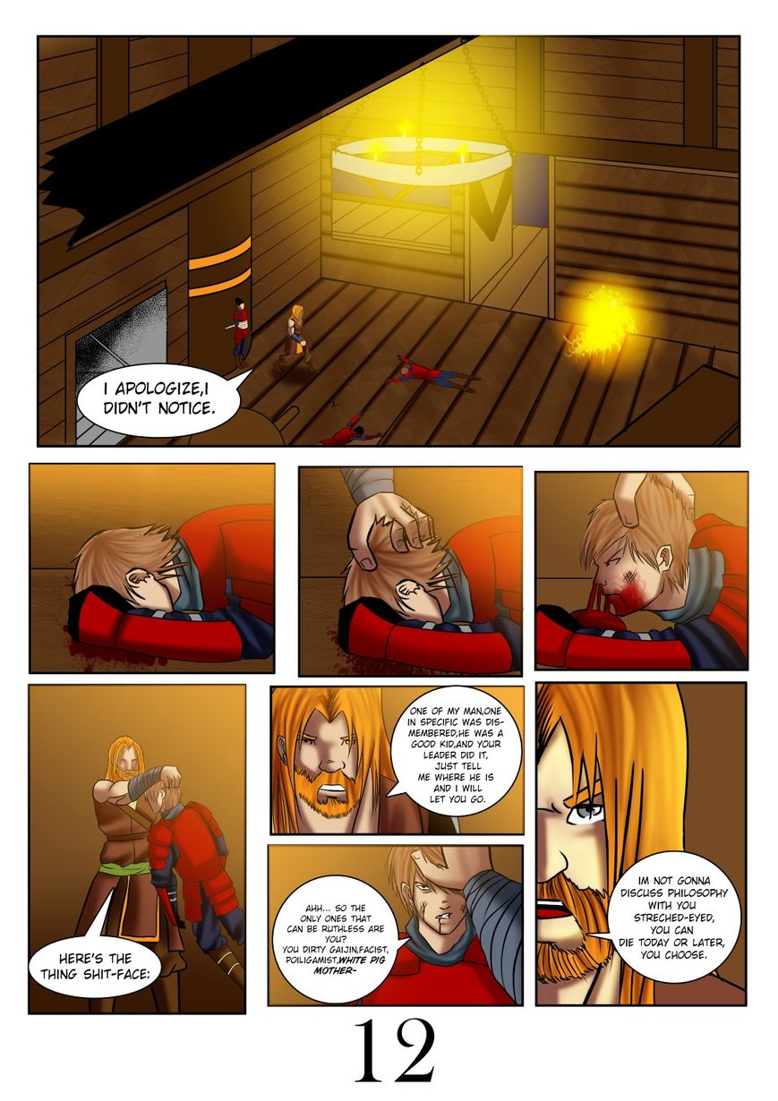 A Tale shaped in Ice Chapter 3 page 13 - Chapter 3 : Scar