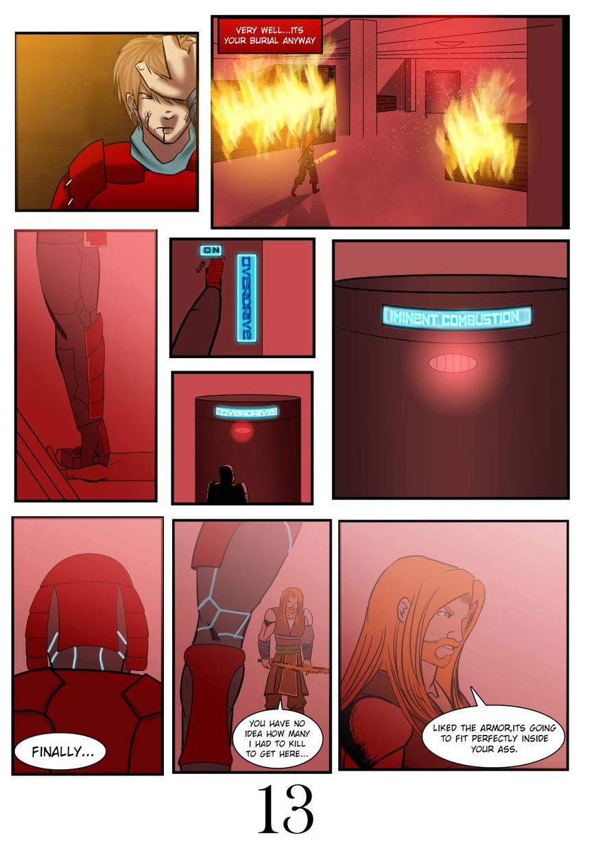 A Tale shaped in Ice Chapter 3 page 14 - Chapter 3 : Scar