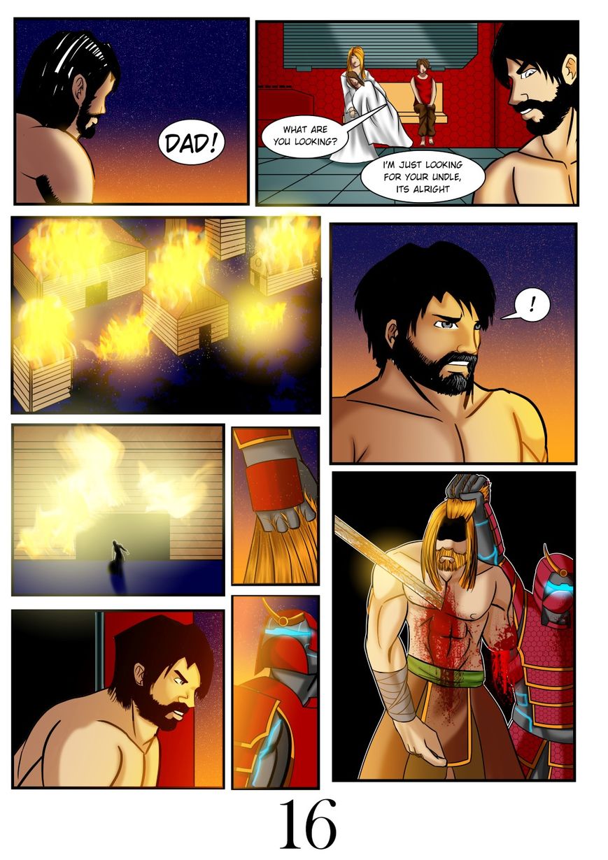 A Tale shaped in Ice Chapter 3 page 17 - Chapter 3 : Scar