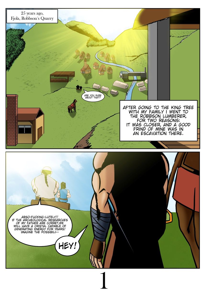 A Tale shaped in Ice Chapter 3 page 2 - Chapter 3 : Scar